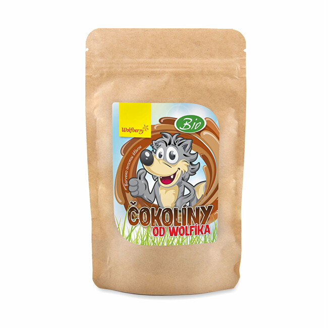 Zobrazit detail výrobku Wolfberry Čokolíny od Wolfíka BIO 40 g Zobrazit detail výrobku Wolfberry Čokolíny od Wolfíka BIO 40 g