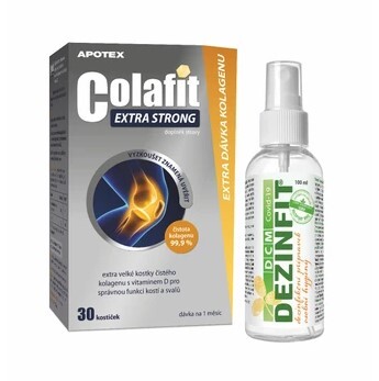 Zobrazit detail výrobku Aurovitas COLAFIT EXTRA STRONG 30 kostiček + dezinfekce 100 ml Zobrazit detail výrobku Aurovitas COLAFIT EXTRA STRONG 30 kostiček + dezinfekce 100 ml