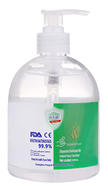 Zobrazit detail výrobku 24K Dezinfekční pečující gel na ruce s antibakteriální přísadou 500 ml Zobrazit detail výrobku 24K Dezinfekční pečující gel na ruce s antibakteriální přísadou 500 ml