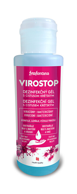 Zobrazit detail výrobku FYTOFONTANA VIROSTOP dezinfekční gel 100 ml Zobrazit detail výrobku FYTOFONTANA VIROSTOP dezinfekční gel 100 ml