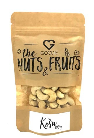 Zobrazit detail výrobku Goodie Kešu natural 100 g Zobrazit detail výrobku Goodie Kešu natural 100 g