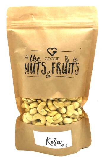 Zobrazit detail výrobku Goodie Kešu natural 500 g Zobrazit detail výrobku Goodie Kešu natural 500 g