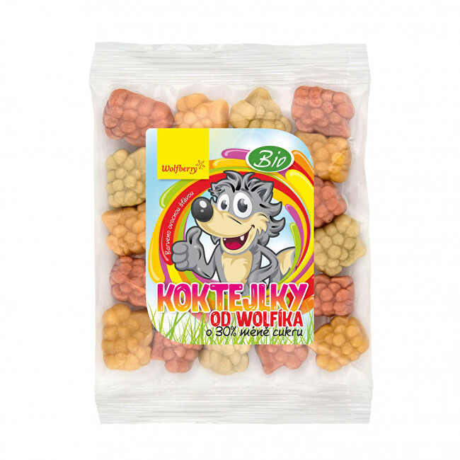 Zobrazit detail výrobku Wolfberry Koktejlky od Wolfíka BIO 70 g Zobrazit detail výrobku Wolfberry Koktejlky od Wolfíka BIO 70 g
