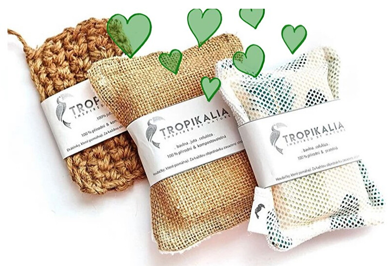 Zobrazit detail výrobku Tropikalia Kompostovatelné trio houbiček Zobrazit detail výrobku Tropikalia Kompostovatelné trio houbiček