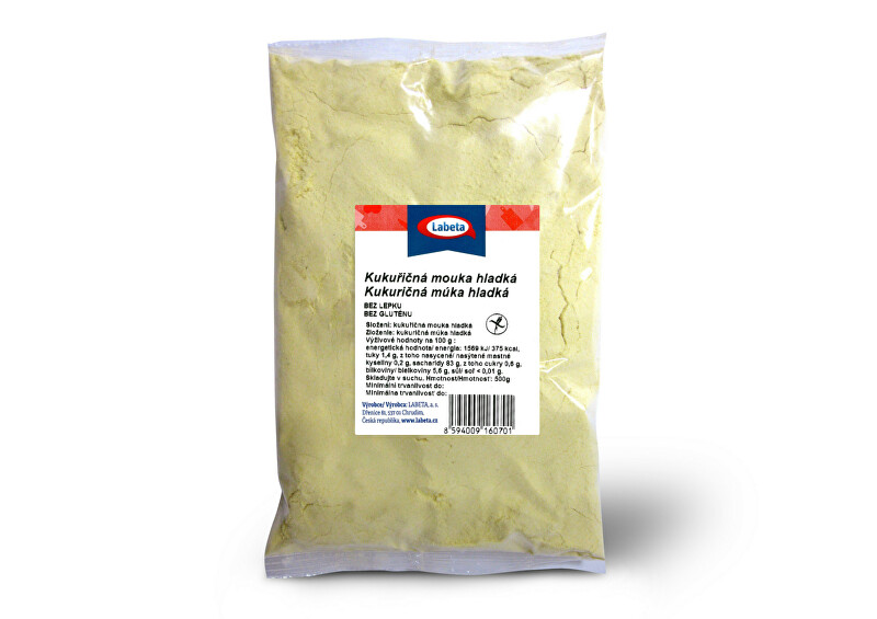 Zobrazit detail výrobku LABETA A.S. Kukuřičná mouka bez lepku 500 g Zobrazit detail výrobku LABETA A.S. Kukuřičná mouka bez lepku 500 g