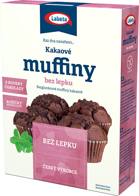 Zobrazit detail výrobku LABETA A.S. Muffins kakaové bez lepku 300 g Zobrazit detail výrobku LABETA A.S. Muffins kakaové bez lepku 300 g