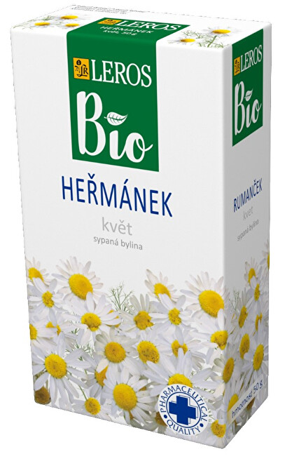 Zobrazit detail výrobku LEROS BIO Heřmánek květ 50 g Zobrazit detail výrobku LEROS BIO Heřmánek květ 50 g