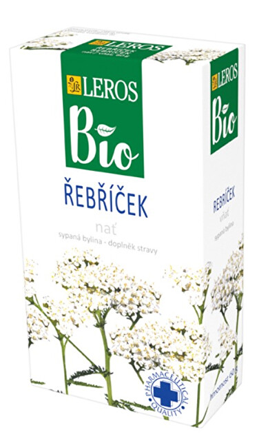 Zobrazit detail výrobku LEROS BIO Řebříček nať 60 g Zobrazit detail výrobku LEROS BIO Řebříček nať 60 g