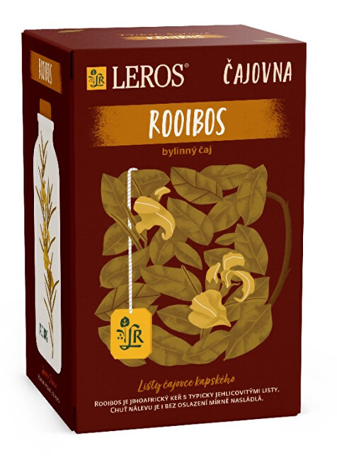Zobrazit detail výrobku LEROS Čajovna Rooibos 20 x 2 g Zobrazit detail výrobku LEROS Čajovna Rooibos 20 x 2 g