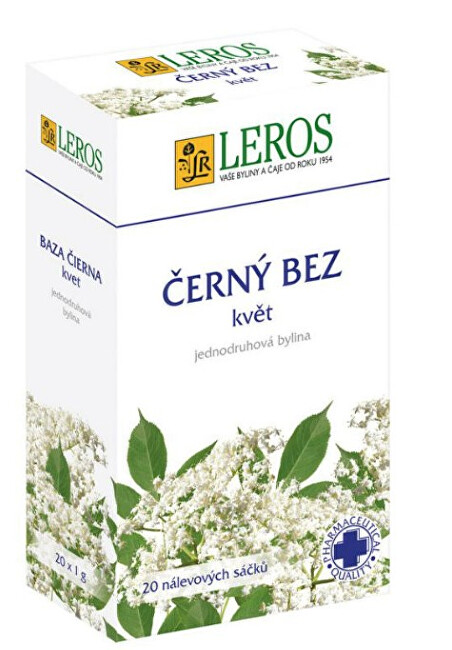 Zobrazit detail výrobku LEROS Černý bez - květ 20 x 1 g Zobrazit detail výrobku LEROS Černý bez - květ 20 x 1 g