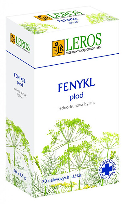 Zobrazit detail výrobku LEROS Fenyklový čaj 20 x 1,5 g Zobrazit detail výrobku LEROS Fenyklový čaj 20 x 1,5 g