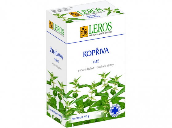 Zobrazit detail výrobku LEROS Kopřiva - nať 40 g Zobrazit detail výrobku LEROS Kopřiva - nať 40 g