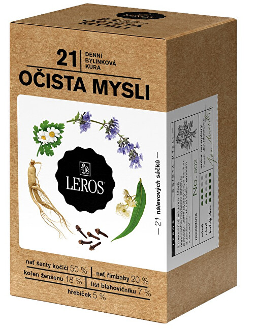 Zobrazit detail výrobku LEROS Očista mysli 21 x 1,3 g Zobrazit detail výrobku LEROS Očista mysli 21 x 1,3 g