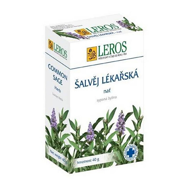Zobrazit detail výrobku LEROS Šalvěj lékařská - ňať 40 g Zobrazit detail výrobku LEROS Šalvěj lékařská - ňať 40 g
