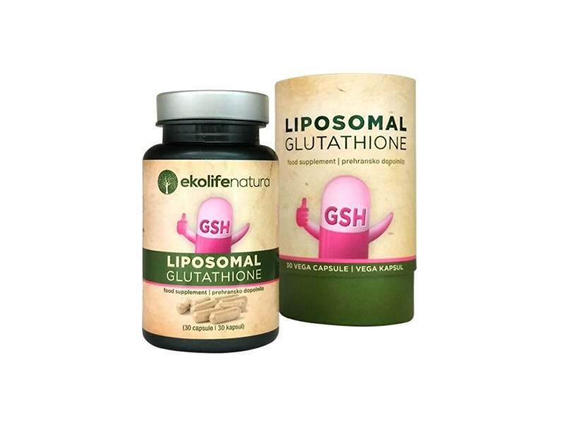 Zobrazit detail výrobku Ekolife Natura Liposomal Glutathione 30 kapslí Zobrazit detail výrobku Ekolife Natura Liposomal Glutathione 30 kapslí