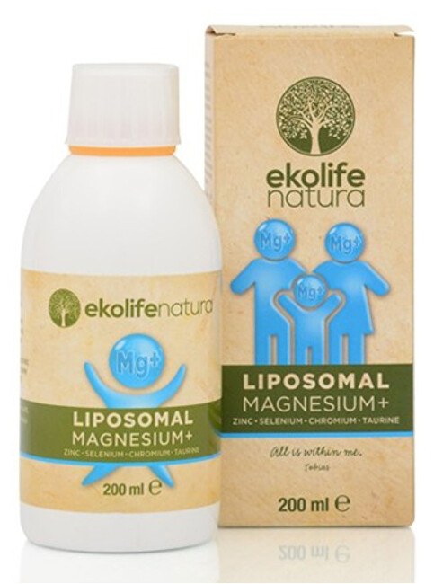 Zobrazit detail výrobku Ekolife Natura Liposomal Magnesium+ 200 ml Zobrazit detail výrobku Ekolife Natura Liposomal Magnesium+ 200 ml