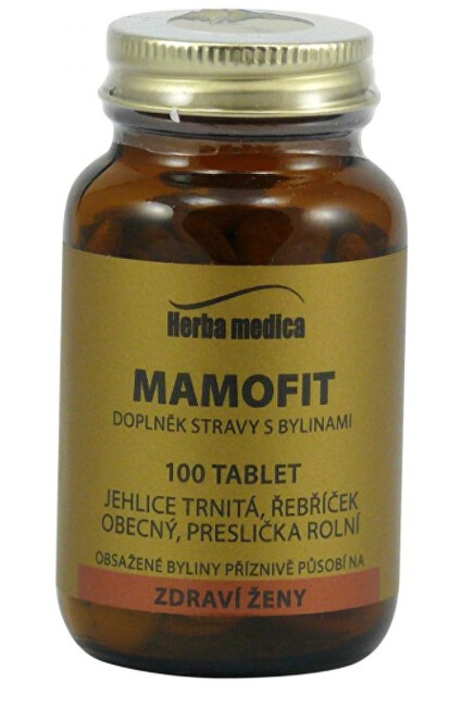Zobrazit detail výrobku HerbaMedica Mamofit - napětí v prsou, 100 tablet Zobrazit detail výrobku HerbaMedica Mamofit - napětí v prsou, 100 tablet
