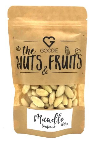 Zobrazit detail výrobku Goodie Mandle loupané 100 g Zobrazit detail výrobku Goodie Mandle loupané 100 g
