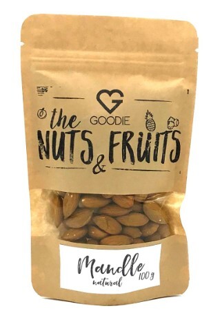 Zobrazit detail výrobku Goodie Mandle natural 100 g Zobrazit detail výrobku Goodie Mandle natural 100 g