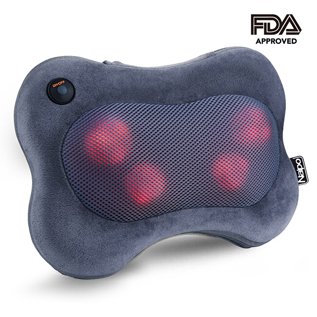Zobrazit detail výrobku NAIPO Masážní polštář Shiatsu NAIPO MGP-129M Zobrazit detail výrobku NAIPO Masážní polštář Shiatsu NAIPO MGP-129M