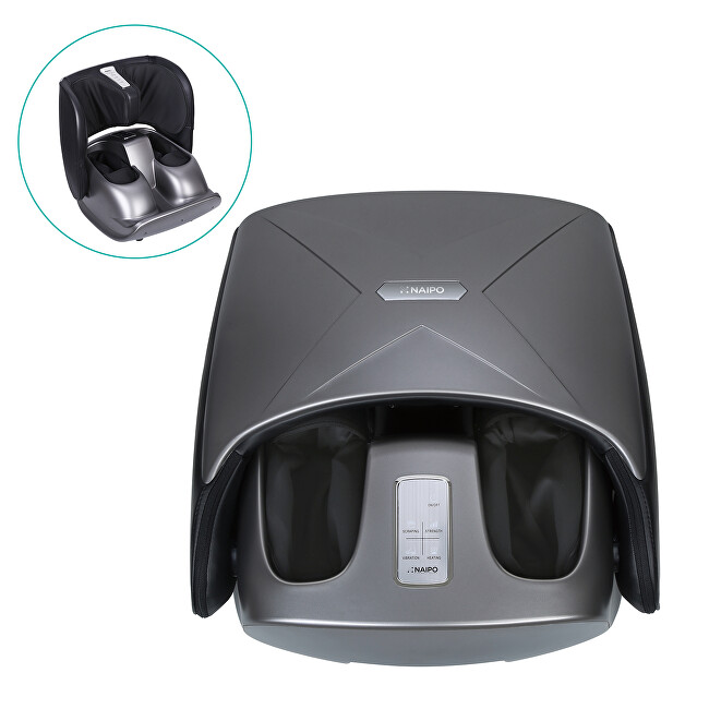Zobrazit detail výrobku NAIPO Masážní přístroj 2v1 na chodidla a lýtka NAIPO MGF-3600 Zobrazit detail výrobku NAIPO Masážní přístroj 2v1 na chodidla a lýtka NAIPO MGF-3600