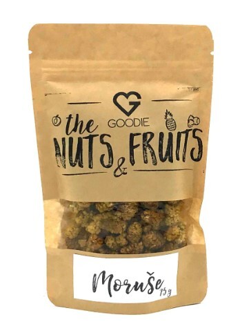 Zobrazit detail výrobku Goodie Moruše bílá 75 g Zobrazit detail výrobku Goodie Moruše bílá 75 g