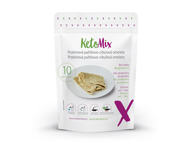 Zobrazit detail výrobku KetoMix Proteinová omeleta 250 g Zobrazit detail výrobku KetoMix Proteinová omeleta 250 g