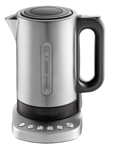 Zobrazit detail výrobku Concept RK3190 Rychlovarná konvice s termoregulací 1,7 l Zobrazit detail výrobku Concept RK3190 Rychlovarná konvice s termoregulací 1,7 l