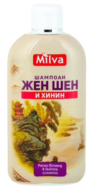 Milva Šampón na vlasy ženšen a chinín 200 ml