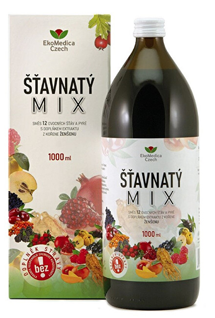 Zobrazit detail výrobku EkoMedica Czech Šťavnatý mix 1 l Zobrazit detail výrobku EkoMedica Czech Šťavnatý mix 1 l