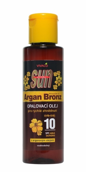 SUN Arganový opaľovací olej OF 10 100 ml AKCE