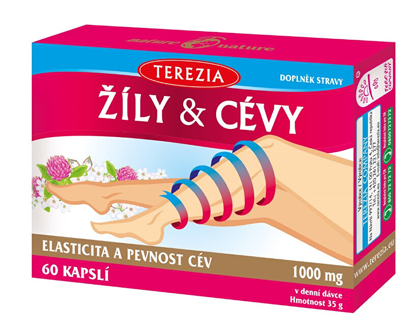 Zobrazit detail výrobku Terezia Company Terezia žíly & cévy 60 tablet Zobrazit detail výrobku Terezia Company Terezia žíly & cévy 60 tablet