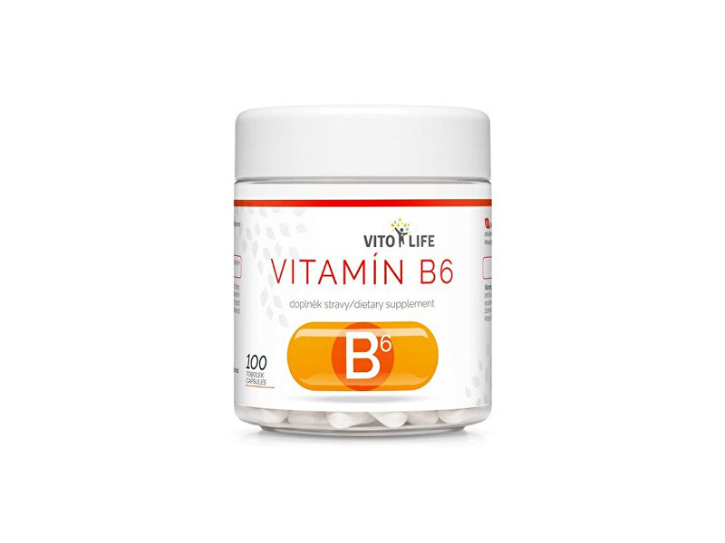 Zobrazit detail výrobku Vito life Vitamín B6 5 mg, 100 tobolek Zobrazit detail výrobku Vito life Vitamín B6 5 mg, 100 tobolek