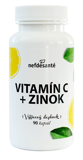 Zobrazit detail výrobku Nef de Santé Vitamín C + Zinek 90 kapslí Zobrazit detail výrobku Nef de Santé Vitamín C + Zinek 90 kapslí