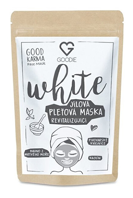 Zobrazit detail výrobku Goodie White Face mask - jilová maska 30 g Zobrazit detail výrobku Goodie White Face mask - jilová maska 30 g