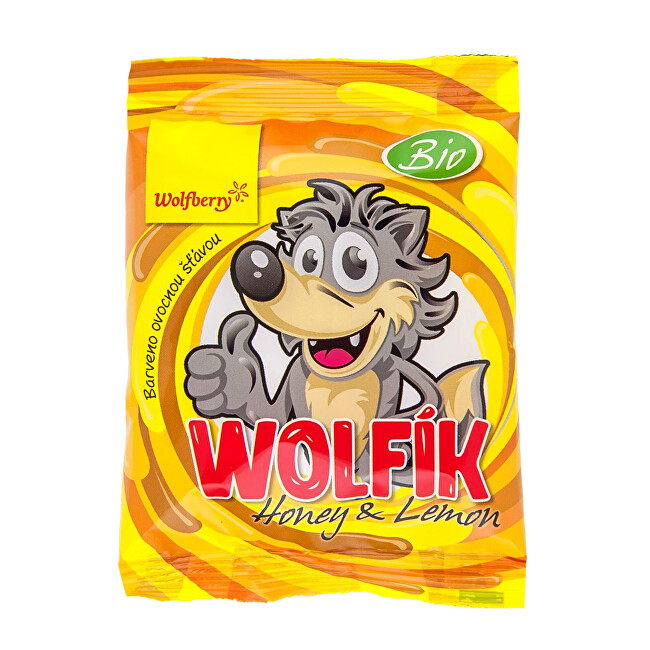 Zobrazit detail výrobku Wolfberry Wolfík Honey & Lemon 70 g Zobrazit detail výrobku Wolfberry Wolfík Honey & Lemon 70 g