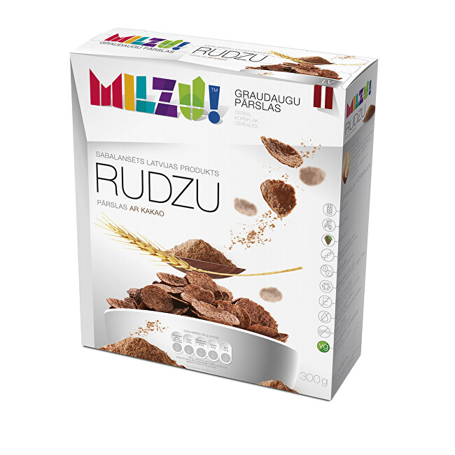 Zobrazit detail výrobku Milzu! Žitné cereálie s kakaem 300 g Zobrazit detail výrobku Milzu! Žitné cereálie s kakaem 300 g