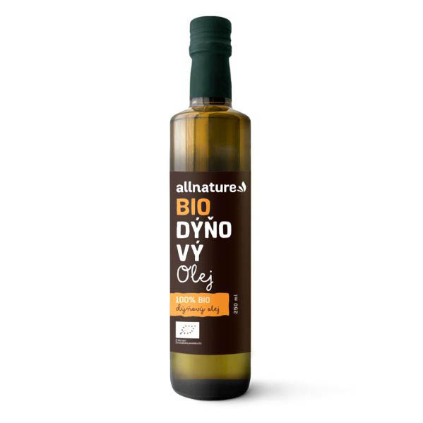 Zobrazit detail výrobku Allnature Dýňový olej BIO 250 ml Zobrazit detail výrobku Allnature Dýňový olej BIO 250 ml