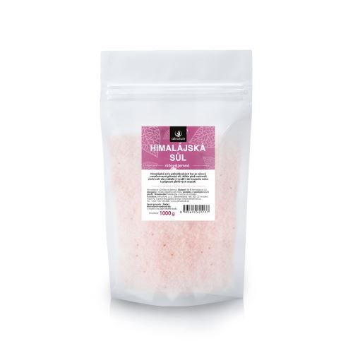 Zobrazit detail výrobku Allnature Himalájská sůl růžová jemná 1 000 g Zobrazit detail výrobku Allnature Himalájská sůl růžová jemná 1 000 g