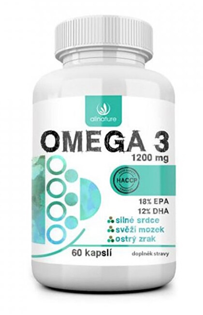 Zobrazit detail výrobku Allnature Omega3 60 kapslí Zobrazit detail výrobku Allnature Omega3 60 kapslí
