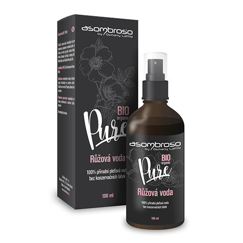 Zobrazit detail výrobku Asombroso Pure BIO - Růžová voda BIO 100 ml Zobrazit detail výrobku Asombroso Pure BIO - Růžová voda BIO 100 ml