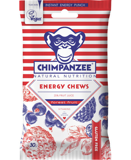 Zobrazit detail výrobku Chimpanzee Energy chews Forest Fruit 30 g Zobrazit detail výrobku Chimpanzee Energy chews Forest Fruit 30 g