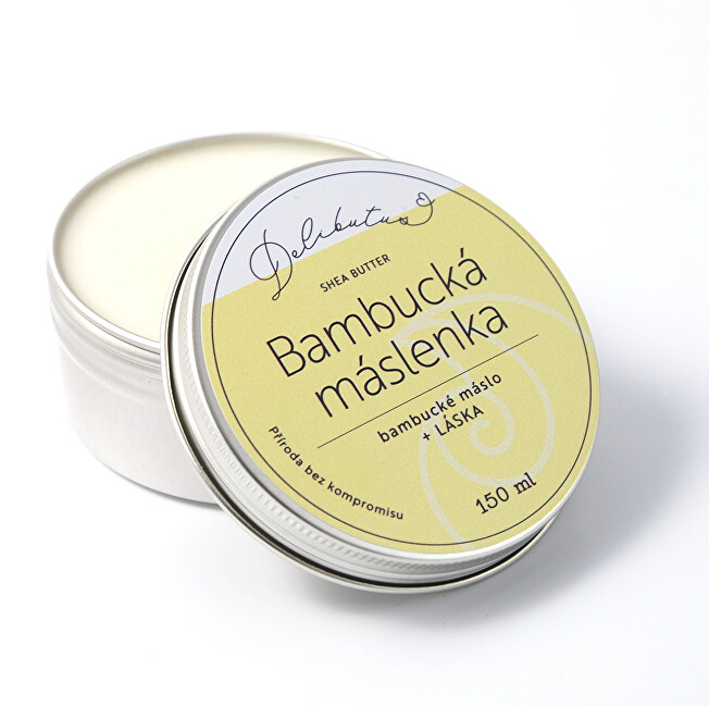 Zobrazit detail výrobku Delibutus Bambucká máslenka 150 ml Zobrazit detail výrobku Delibutus Bambucká máslenka 150 ml