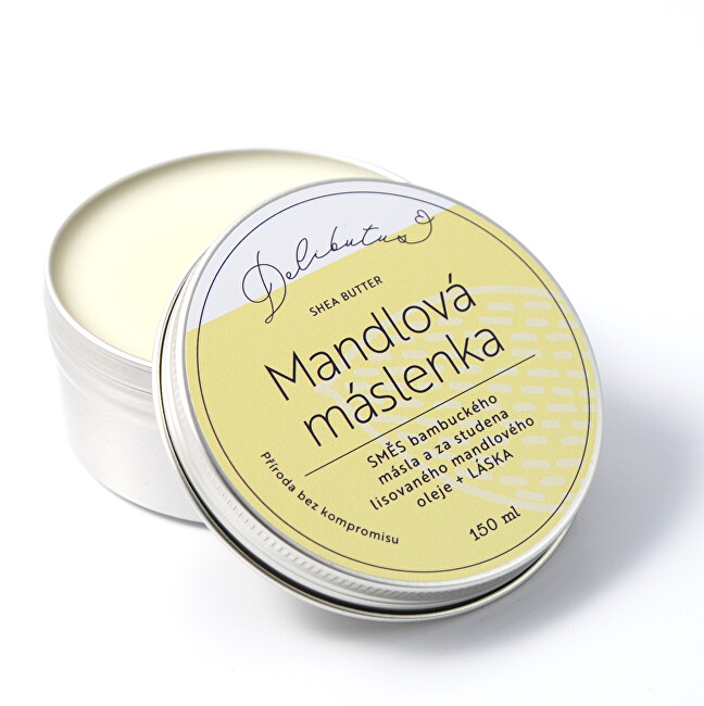 Zobrazit detail výrobku Delibutus Mandlová máslenka 150 ml Zobrazit detail výrobku Delibutus Mandlová máslenka 150 ml