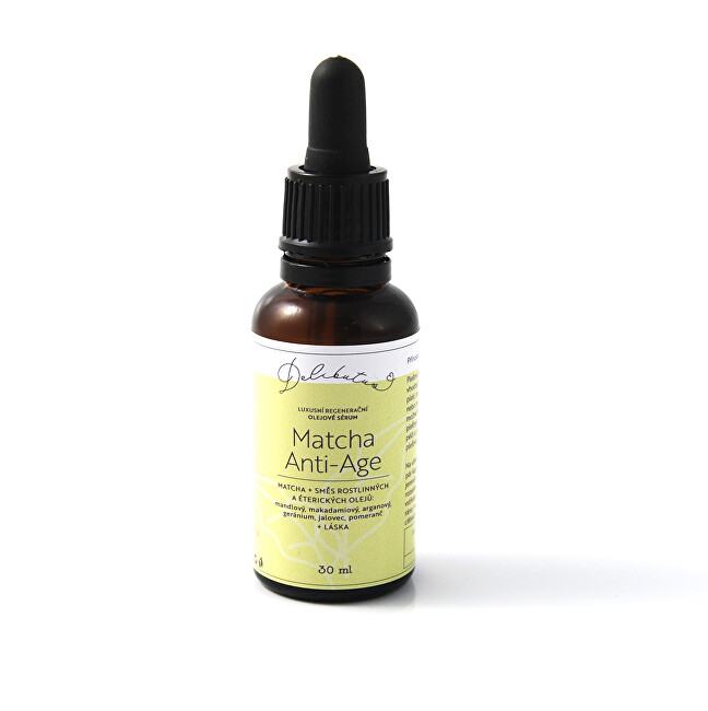 Zobrazit detail výrobku Delibutus Matcha Anti Age 30 ml Zobrazit detail výrobku Delibutus Matcha Anti Age 30 ml