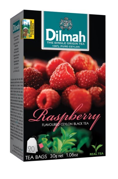 Dilmah Čaj čierny, Malina 20 ks