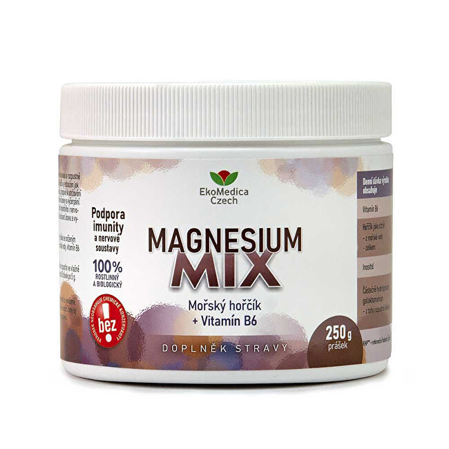 Zobrazit detail výrobku EkoMedica Czech Magnesium MIX 250 g Zobrazit detail výrobku EkoMedica Czech Magnesium MIX 250 g
