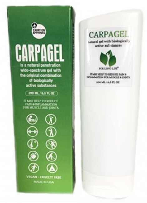 Zobrazit detail výrobku For long life Carpagel 200 ml Zobrazit detail výrobku For long life Carpagel 200 ml