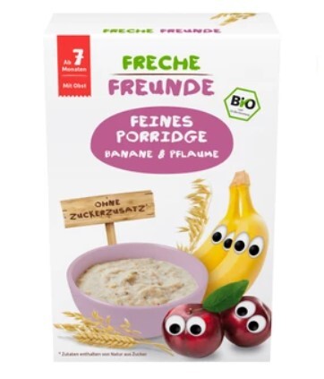 Zobrazit detail výrobku Freche Freunde BIO Kaše Švestka a banán 200 g Zobrazit detail výrobku Freche Freunde BIO Kaše Švestka a banán 200 g