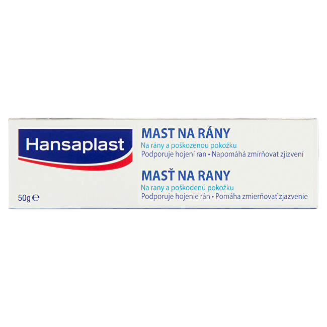 Zobrazit detail výrobku Hansaplast Mast na rány 50 g Zobrazit detail výrobku Hansaplast Mast na rány 50 g